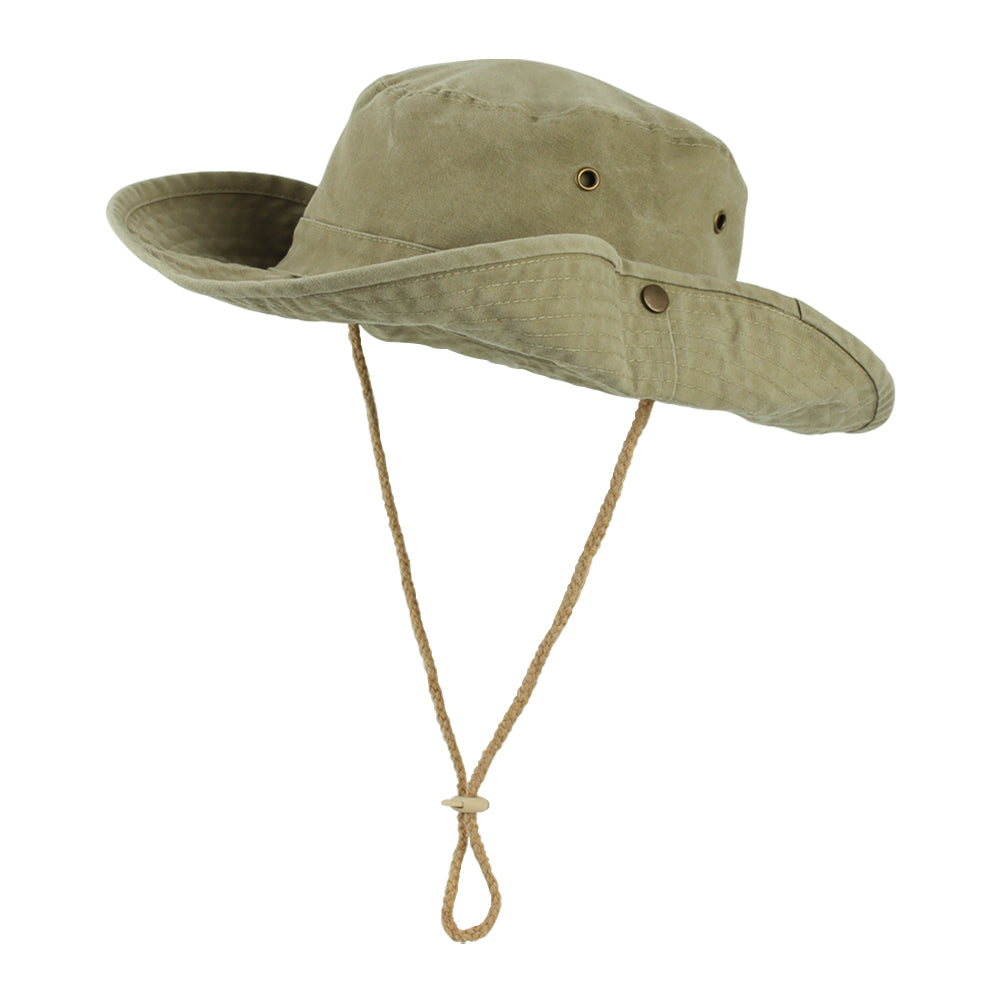 Bush Hat WANYI 360° Sun Hat, Men's UV Protection, 12 Cm Wide Brim, Safari Hat, Summer Outdoor Fishing Hat, , , Hiking Bucket Hat, Boonie Hat, Waterproof Hiking Hat, Fishing Hat, Army Fishing Hats