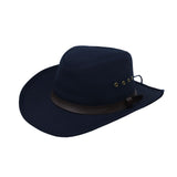 Cotton Western Cowboy Banded Hat Indiana Jones Sun Cap CD61165