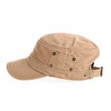 Cadet Cap Cotton Vintage Hat Side Revets NC4731