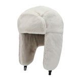 Trapper Russian Hat - Winter Fluffy Trooper Ski Ear Flap Cap - Soft Aviator Hats YZT0238