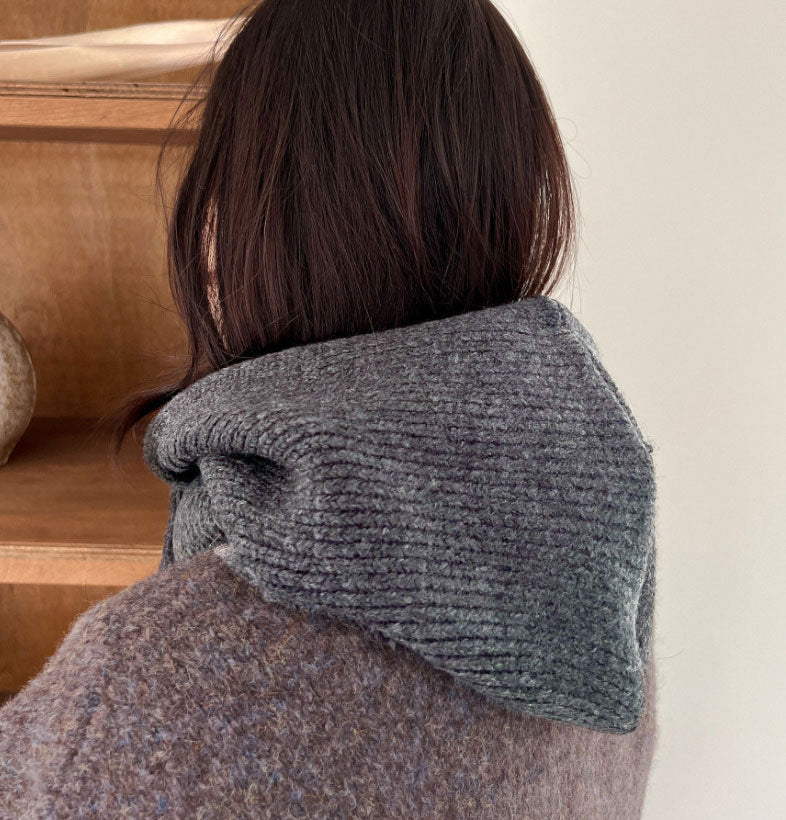 Scarf Infinity Hood Winter Hat - Womens Neck Warmer  display picture 2