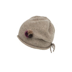 Slouchy Knit Beanie Pom Winter Skull Cap Adjustable Women Hat