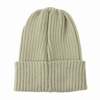 Knitted Ribbed Beanie Hat Basic Plain Solid Watch Cap AC5846