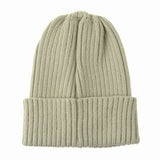 Knitted Ribbed Beanie Hat Basic Plain Solid Watch Cap AC5846