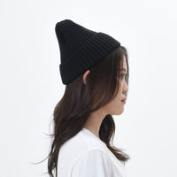 Knitted Ribbed Beanie Hat Basic Plain Solid Watch Cap AC5846