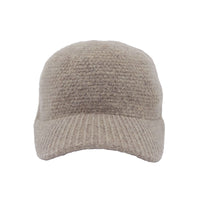 Women Winter Knit Visor Beanie Hat Watch Skull Cap ACQ1381