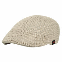 Summer Mesh Flat Ivy Gatsby Newsboy Driving Hat Cap