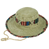 Wide Brim Boonie Bush Hat Fishing Hiking Hat Safari Cap Outdoor AP80242