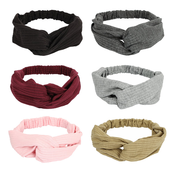 Women Headband Head Wrap Hair Band Turban Yoga Wear
