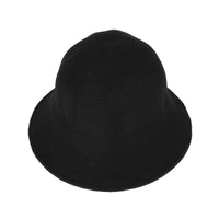 Wool Winter Floppy Short Brim Womens Bowler Bucket Hat