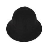 Wool Winter Floppy Short Brim Womens Bowler Bucket Hat