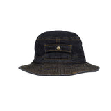 Denim Bucket Hat Pocket Fishing Travel Sun Washed Cap DWB1452