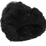 Winter Knitted Cable Bobble Pom Beanie Hat Slouchy DWP1136