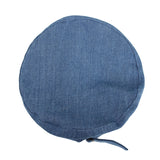 Beret Hat Denim Cotton British Style Strap Adjustable JDF1177