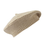 Acrylic Crochet Beret Hat Warm Winter French Style