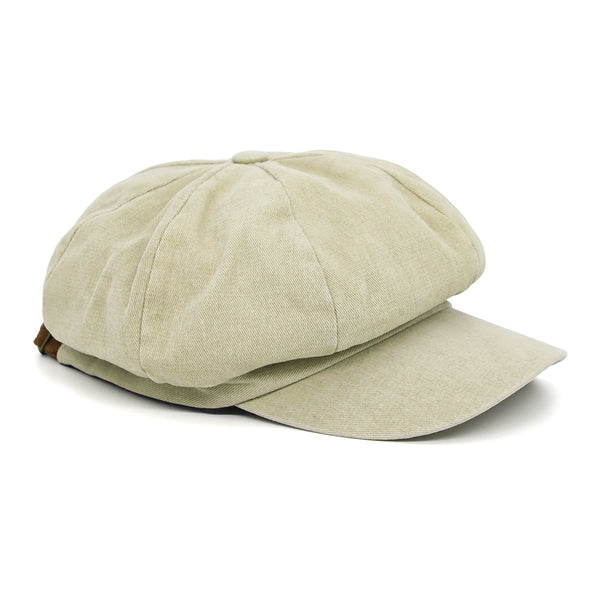 Plain Baker Boy Hat Twill Cotton Beret Cap Newsboy Hat Washed Adjustable