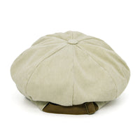 Plain Baker Boy Hat Twill Cotton Beret Cap Newsboy Hat Washed Adjustable JDG1582
