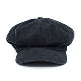 Plain Baker Boy Hat Twill Cotton Beret Cap Newsboy Hat Washed Adjustable JDG1582