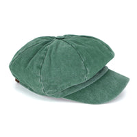 Plain Baker Boy Hat Twill Cotton Beret Cap Newsboy Hat Washed Adjustable JDG1582