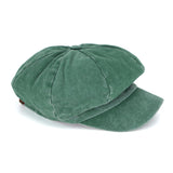 Plain Baker Boy Hat Twill Cotton Beret Cap Newsboy Hat Washed Adjustable JDG1582