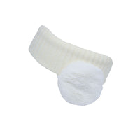 Winter Ear Warmer Sun Visor Ribbed Knitted Hat Headband Earflap Cap JDY1486