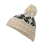 WITHMOONS USA Beanie Hat American Flag Toque Winter Pom Knit Beanies For Men Women JZP0027(Navy) JZP0027