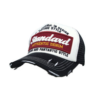 Standard Embroidery Vintage Mesh Trucker Baseball Cap