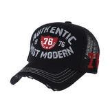 Vintage Baseball Cap Meshed Distressed Trucker Hat