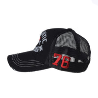 Vintage Baseball Cap Meshed Distressed Trucker Hat KR1627