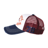 Vintage Baseball Cap Meshed Distressed Trucker Hat KR1627