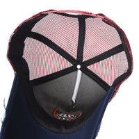 Vintage Baseball Cap Meshed Distressed Trucker Hat KR1627