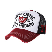 Vintage Baseball Cap Meshed Distressed Trucker Hat KR1627