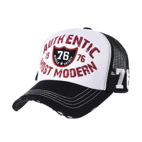 Vintage Baseball Cap Meshed Distressed Trucker Hat KR1627