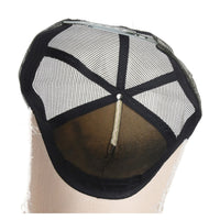 Baseball Cap Bats Cross Meshed Distressed Trucker Hat KR1644