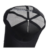 Baseball Cap Bats Cross Meshed Distressed Trucker Hat KR1644