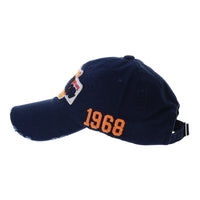 Vintage Baseball Cap Distressed Emboridery Trucker Hat KR1737
