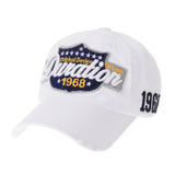 Vintage Baseball Cap Distressed Emboridery Trucker Hat KR1737