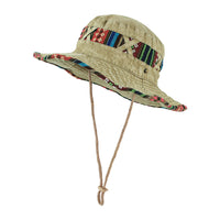 Boonie Bush Hat Wide Brim Side Snap Chin Cord KR81059