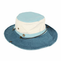 Boonie Bush Hat Wide Brim Side Snap Chin Cord KR81059