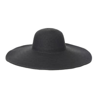 Wide Brim Floppy Summer Beach Sun Hat Paper Straw Tassel Dome For Women KR9973