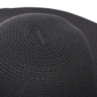 Wide Brim Floppy Summer Beach Sun Hat Paper Straw Tassel Dome For Women KR9973