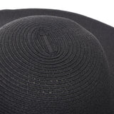 Wide Brim Floppy Summer Beach Sun Hat Paper Straw Tassel Dome For Women KR9973