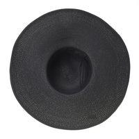 Wide Brim Floppy Summer Beach Sun Hat Paper Straw Tassel Dome For Women KR9973