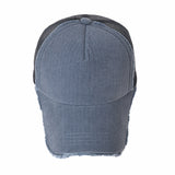 Baseball Cap Vintage Meshed Distressed Cotton Dad Hat Trucker Hat For Men KRM1002