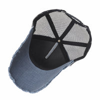 Baseball Cap Vintage Meshed Distressed Cotton Dad Hat Trucker Hat For Men KRM1002