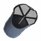Baseball Cap Vintage Meshed Distressed Cotton Dad Hat Trucker Hat For Men KRM1002