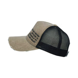 Distressed Mesh Baseball Cap Cotton Dad Trucker Hat KRM1531