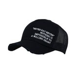Distressed Mesh Baseball Cap Cotton Dad Trucker Hat KRM1531