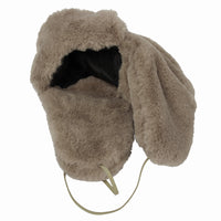 Winter  Faux Fur Snow Trapper Russian Hat Ear Flaps KRT1149