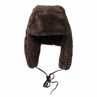 Winter  Faux Fur Snow Trapper Russian Hat Ear Flaps KRT1149